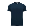 Sportshirt van ademende stof 135 g/m² Roly Direct Bahrain kleur marineblauw