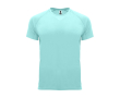 Sportshirt van ademende stof 135 g/m² Roly Direct Bahrain kleur mintgroen