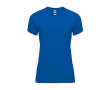 Dames sportshirt van polyester 135 g/m² Roly Direct Bahrain kleur koningsblauw
