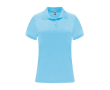 Dames polo van piqué polyester 150 g/m² Roly Direct Monzha kleur lichtblauw