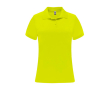 Dames polo van piqué polyester 150 g/m² Roly Direct Monzha kleur neon geel