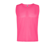 Uniseks sporthemd van ademend polyester 90 g/m² Roly Direct Roma kleur neon roze