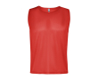 Uniseks sporthemd van ademend polyester 90 g/m² Roly Direct Roma kleur rood