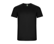 Sportshirt van gerecyclede stoffen 135 g/m² Roly Direct Imola kleur zwart