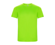 Sportshirt van gerecyclede stoffen 135 g/m² Roly Direct Imola kleur neon groen