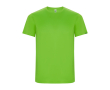 Sportshirt van gerecyclede stoffen 135 g/m² Roly Direct Imola kleur limoen groen