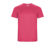 Sportshirt van gerecyclede stoffen 135 g/m² Roly Direct Imola kleur neon roze
