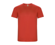 Sportshirt van gerecyclede stoffen 135 g/m² Roly Direct Imola kleur rood