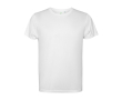 Shirt van gerecycled polyester 125 g/m² Roly Direct Estoril kleur wit
