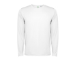 Technisch shirt met lange mouwen 125 g/m² Roly Direct Estoril L/S kleur wit