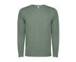 Technisch shirt met lange mouwen 125 g/m² Roly Direct Estoril L/S kleur olijfgroen