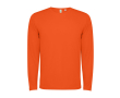 Technisch shirt met lange mouwen 125 g/m² Roly Direct Estoril L/S kleur donker oranje
