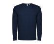 Technisch shirt met lange mouwen 125 g/m² Roly Direct Estoril L/S kleur marineblauw