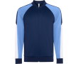 Unisex sportjack van polyester met rits 210 g/m² Roly Direct Gladius kleur lichtblauw