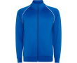 Unisex sporthoodie met hoge kraag 210g/m2 Roly Direct Valier kleur koningsblauw