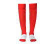 Sportsokken van polyester, elastaan Roly Direct Soccer kleur rood
