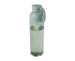 Gerecyclede plastic fles met comfortabele siliconenhandgreep 600ml kleur mintgroen