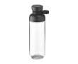 Transparante plastic fles met tritan en handgreep 700ml Mepal kleur doorzichtig grijs