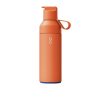 Gerecyclede rvs drinkfles met dubbele opening 500ml Ocean Bottle kleur oranje