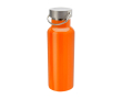 Fles van gerecycled roestvrij staal, ideaal voor water 500ml kleur oranje