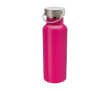 Fles van gerecycled roestvrij staal, ideaal voor water 500ml kleur roze