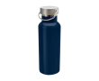 Fles van gerecycled roestvrij staal, ideaal voor water 500ml kleur marineblauw