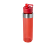 Tritan waterfles met opklapbare tuit 650ml kleur rood