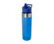 Tritan waterfles met opklapbare tuit 650ml kleur blauw