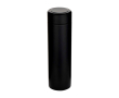 Dubbelwandige roestvrijstalen thermos met theefilter 450 ml kleur zwart