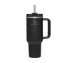Roestvrijstalen beker met deksel 1,2L Stanley Quencher H2.0 FlowState™ kleur zwart