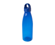 Waterfles van gerecycled plastic met draaghengsel 800ml kleur koningsblauw