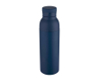 Dubbelwandige RVS thermosfles 650ml kleur marineblauw