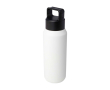 Drinkfles van gerecycled RVS, geschikt voor alle dranken 600 ml kleur wit
