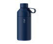 Dubbelwandige fles van gerecycled roestvrij staal 750ml Ocean Bottle kleur marineblauw