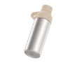 Fles van gerecyclede materialen met beker 620ml Ocean Bottle kleur zand