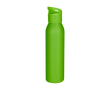 Enkelwandige RVS drinkfles van gerecycled staal 650 ml kleur neon groen