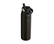 Geïsoleerde RVS drinkfles met inklapbaar rietje 1,06 L - Stanley kleur zwart