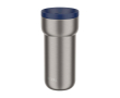 RVS thermobeker voor onderweg 375 ml - Mepal Ellipse kleur marineblauw