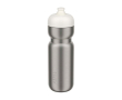RVS sportfles met lekvrije sluiting 800 ml - Mepal Pull kleur wit