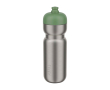 RVS sportfles met lekvrije sluiting 800 ml - Mepal Pull kleur bosgroen