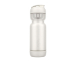 Plastic shaker met ingebouwde mengbal 800 ml - Mepal Shaker kleur wit