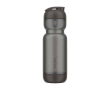 Plastic shaker met ingebouwde mengbal 800 ml - Mepal Shaker kleur zwart