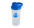 Sportfles van PP-plastic met mengbal en maataanduidingen 700 ml kleur koningsblauw