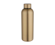 Fles van gerecycled roestvrij staal met matte afwerking 750ml kleur goud
