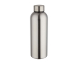 Fles van gerecycled roestvrij staal met matte afwerking 750ml kleur lichtgrijs