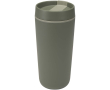 Dubbelwandige thermobeker met schroefdeksel inbegrepen 480ml kleur groen