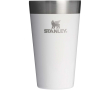 Stapelbare beker met dubbele wand en vacuümisolatie 470ml Stanley kleur wit