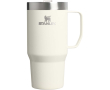 Thermische roestvrijstalen beker met spatdeksel 710ml Stanley kleur beige