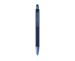 Luxe pen met matte afwerking en glanzende verf, blauwe inkt kleur blauw