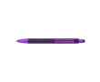 Luxe pen met matte afwerking en glanzende verf, blauwe inkt kleur paars